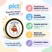 Picti™ - Pictograma de apoyo visual para niños